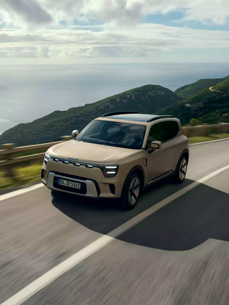 Smart #5 vista frontale